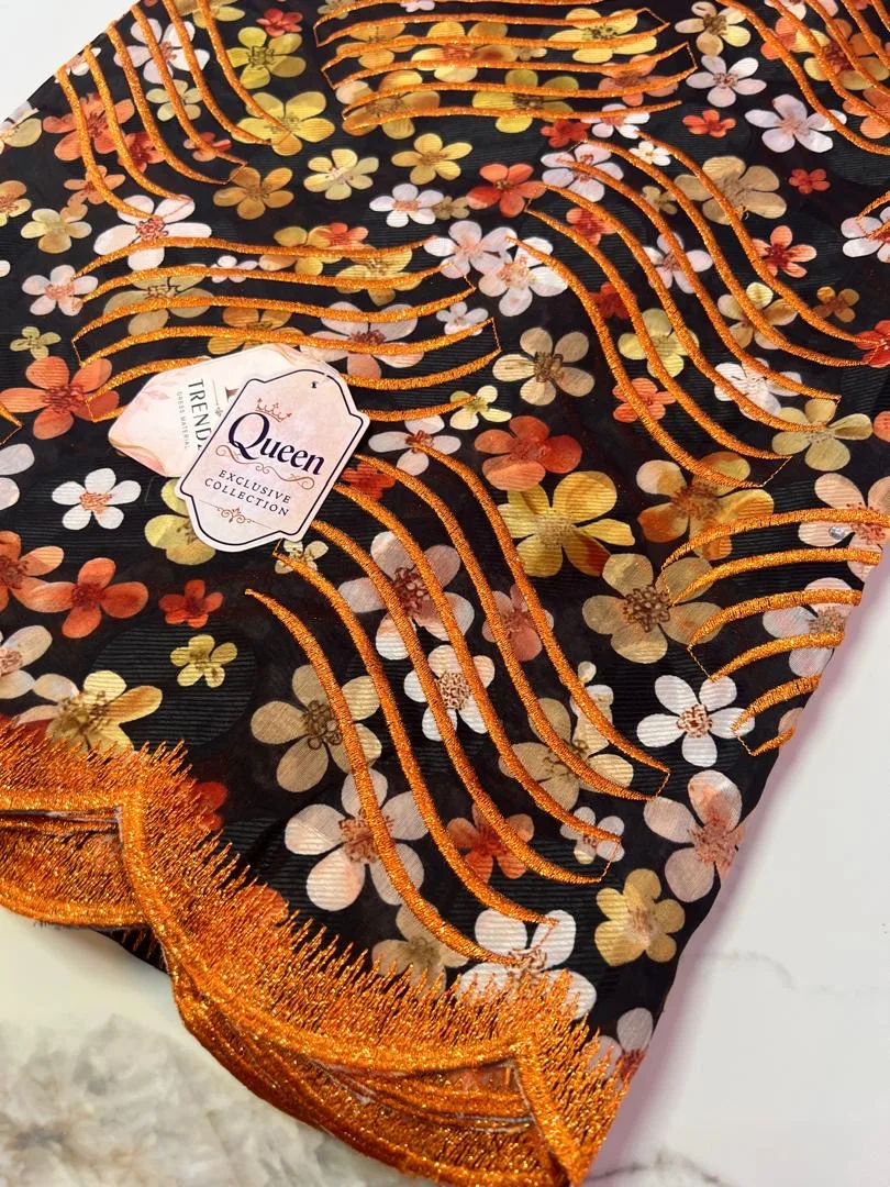 Printed voile 8